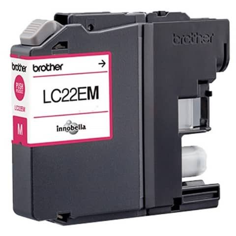 Cartuccia inkjet Brother magenta  LC-22EM