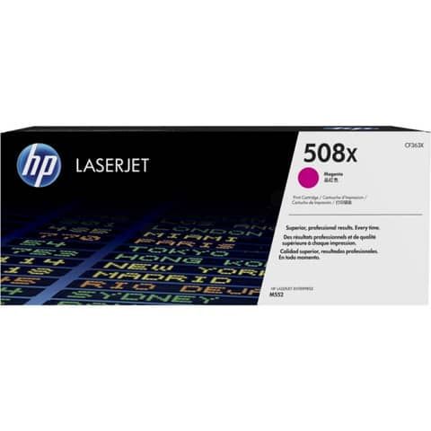 Toner alta capacit 508X HP magenta  CF363X