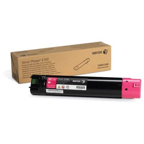Toner alta capacit Xerox magenta  106R01508