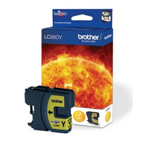 Cartuccia inkjet 980 Brother giallo  LC-980Y