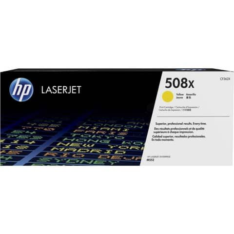 Toner alta capacit 508X HP giallo  CF362X