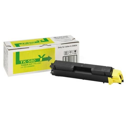 Toner TK-580Y Kyocera-Mita giallo  1T02KTANL0