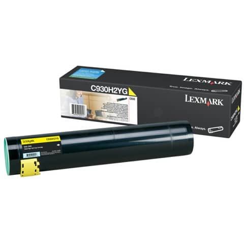 Toner alta resa Lexmark giallo  C930H2YG