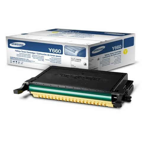 Toner alta capacit CLP-Y660B Samsung giallo ST959A