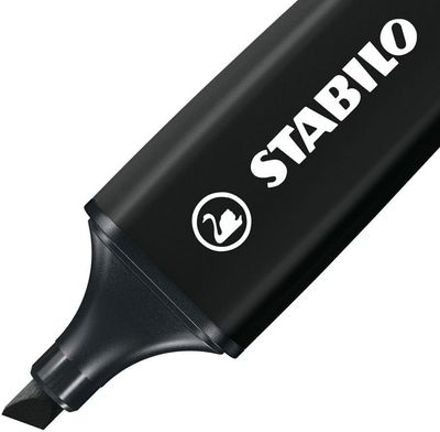 BLUE FARM | Stabilo. Boss Original Highlighter - Black - 70/46. 10 pieces