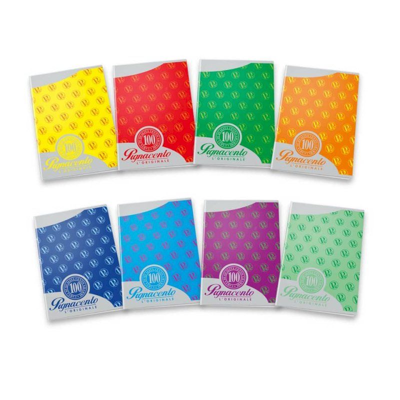 BLUE FARM | Pigna. Maxi notebook 38 sheets of 100 g/m², Q-lined, 02017610Q. Pack of 10 pieces