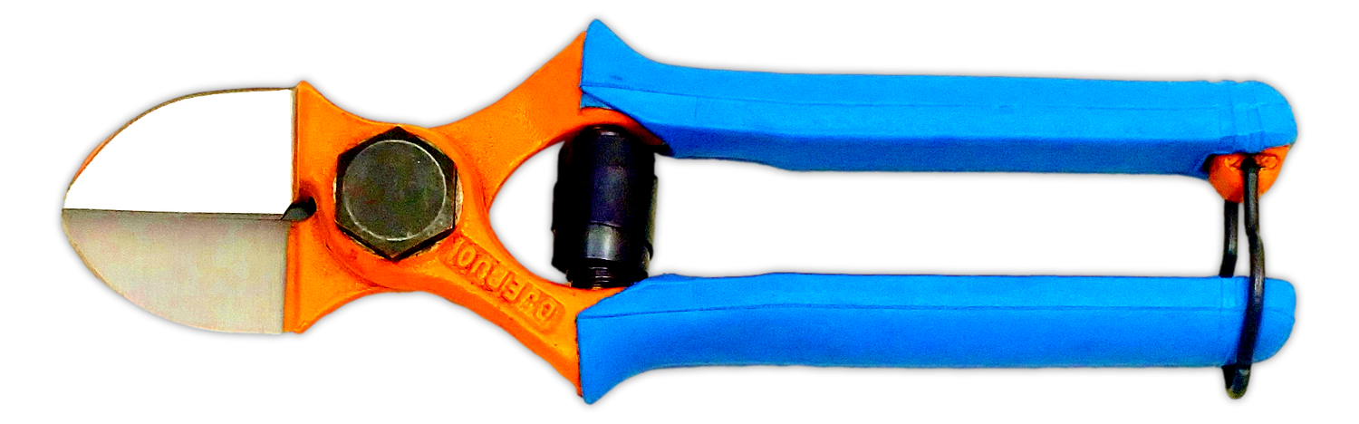 BLUE FARM | DBA. Forged orchard shears with double blade DB 132/20 in stainless steel and carbon