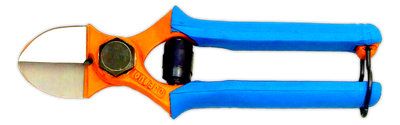 BLUE FARM | DBA. Forged orchard shears with double blade DB 132/20 in stainless steel and carbon