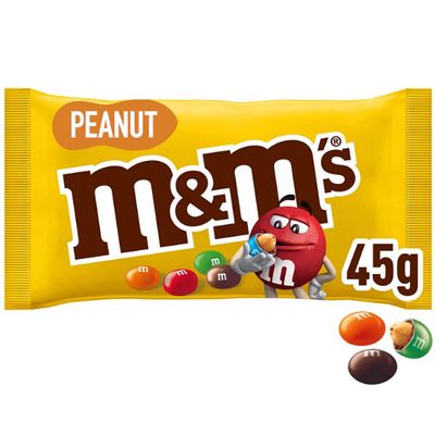 BLUE FARM | M&amp;M&#39;S. Peanuts covered with fine chocolate and sweet icing. Boxes of 24 packs