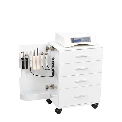 BLUE FARM | Weelko. Multilab. Professional white wooden trolley
