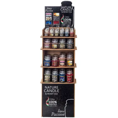 KALINDRA | Bonturi. Jar Candle Floor Display: 86pcs