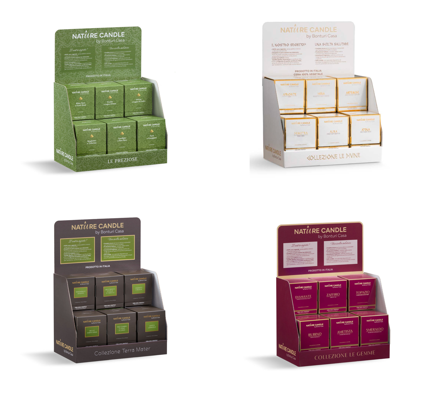 KALINDRA | Bonturi. The counter displays of the Luxury line