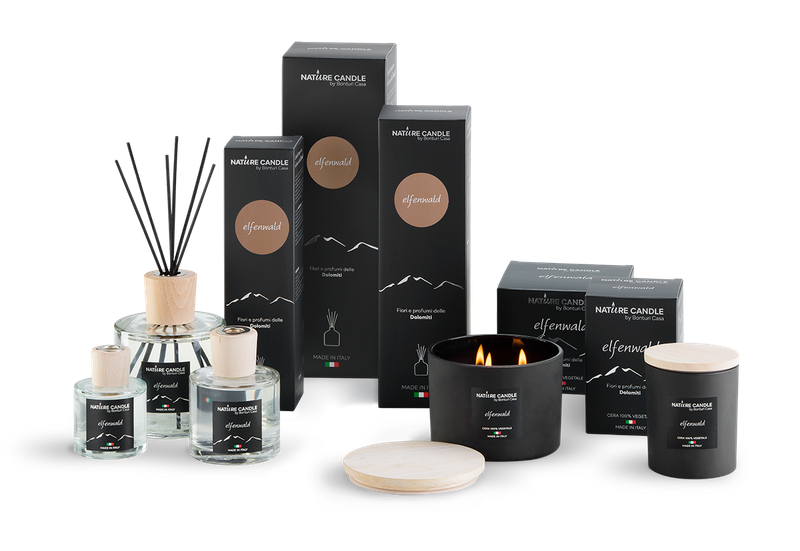 KALINDRA | Bonturi. Room spray fragrances Dolomiti line: Elfenwald