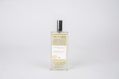 KALINDRA | B Casa. Home fragrance spray line Amati. Embrace: Caramel. 100 ml / 3.38 fl oz