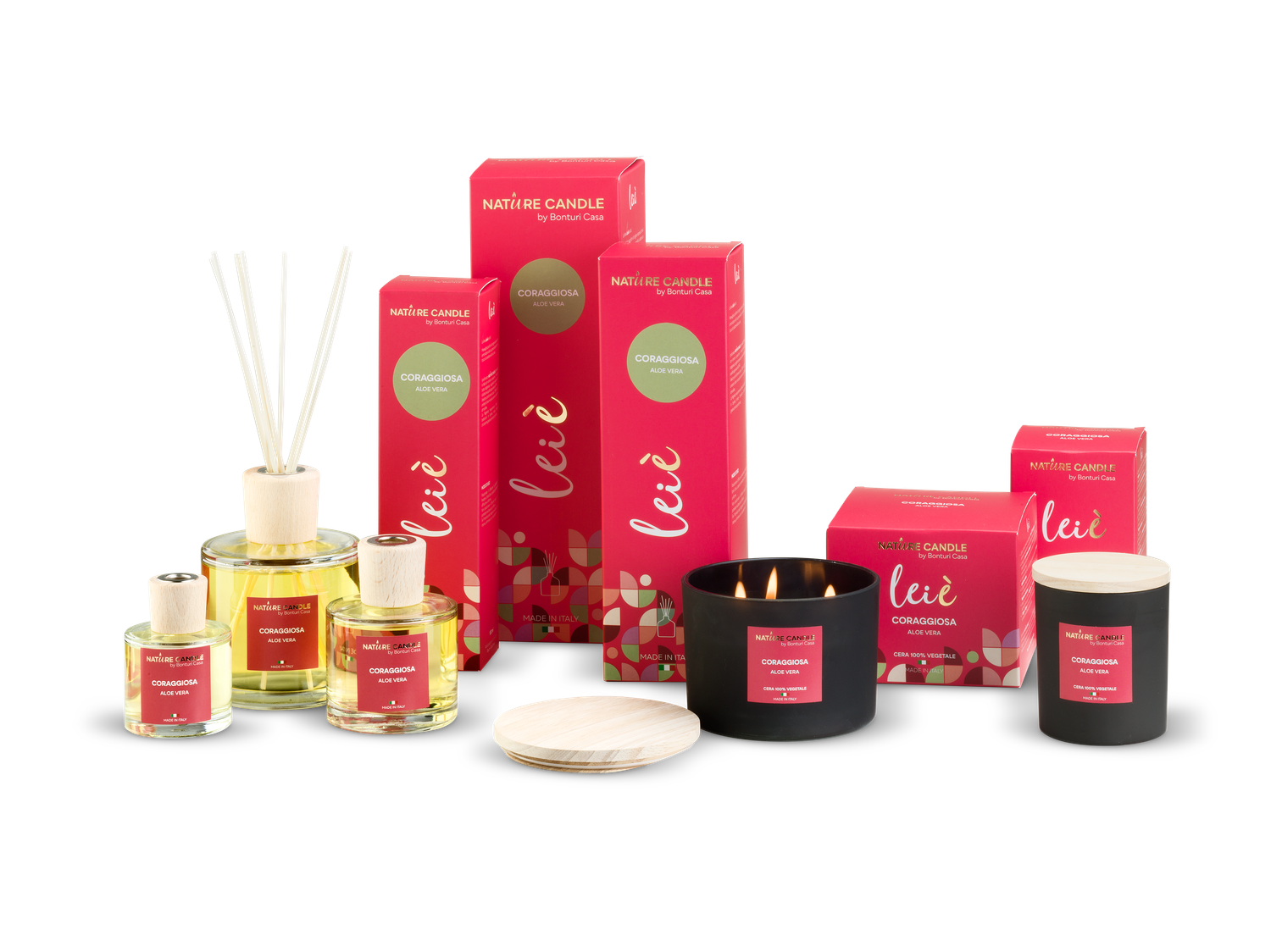 KALINDRA | Bonturi. Candles line Leiè (she is): Brave