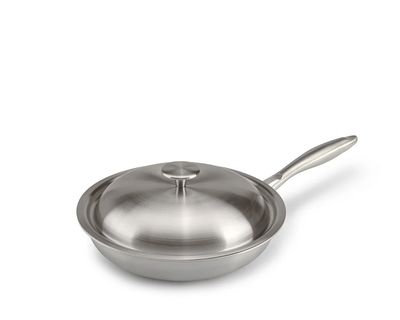 KALINDRA | Tritania. Set of 6 pans with lids ZERO nickel line