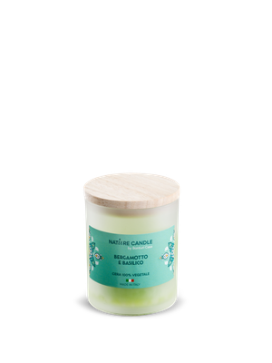 KALINDRA | B Casa. Candles, 100% vegetable. Mediterranean Line: bergamot and basil