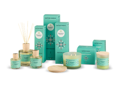 KALINDRA | Bonturi. Room fragrances Mediterraneo line: bergamot and basil