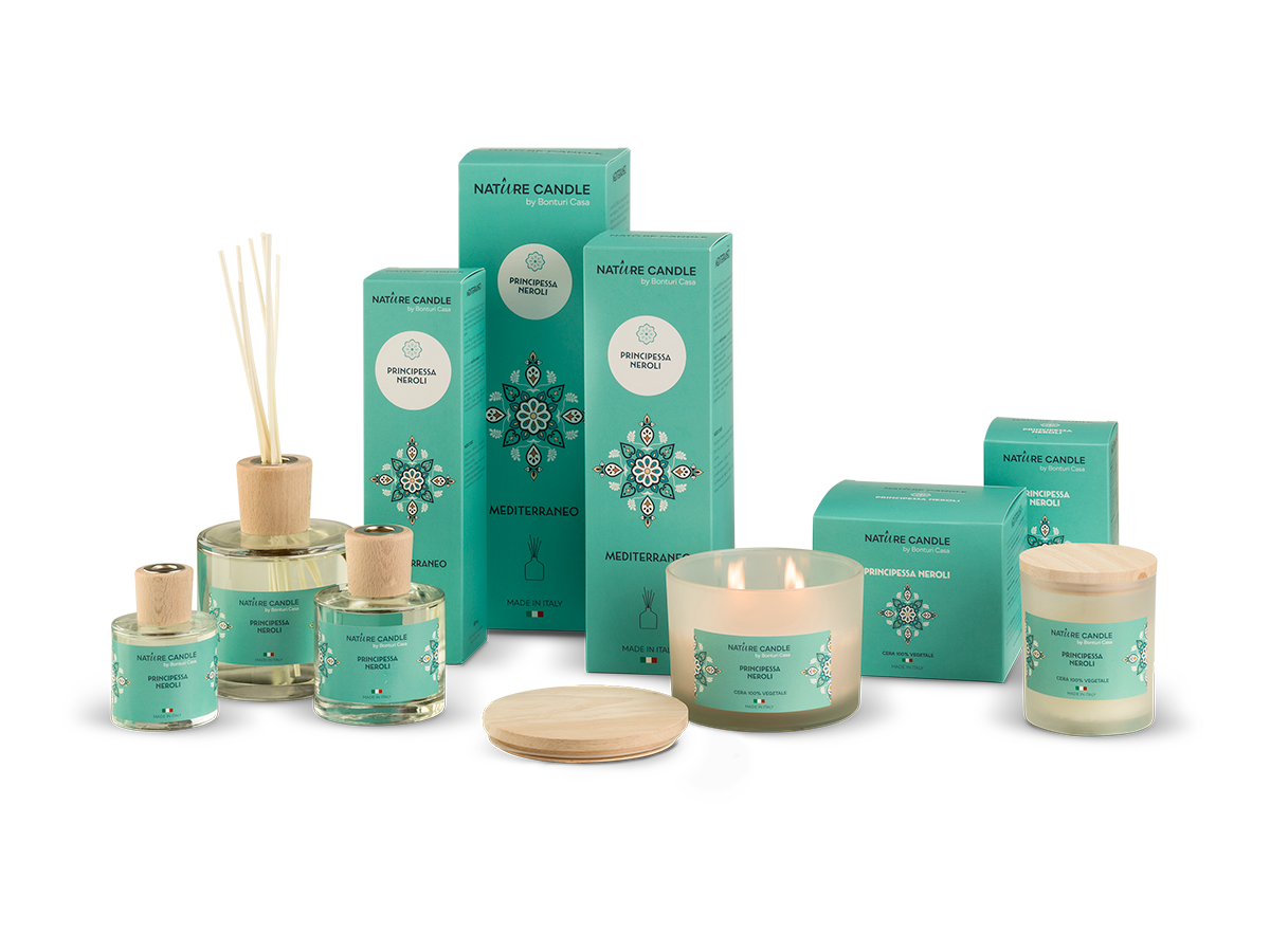KALINDRA | Bonturi. Room spray perfumes Mediterraneo: Princess Neroli