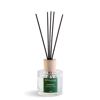 KALINDRA | Bonturi. Room fragrances E2Senza dynamic line: mandarin and leather