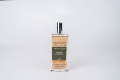 KALINDRA | Bonturi. Room spray perfumes E2Senza line. Dynamics: mandarin and leather. 100 ml / 3,38 fl oz
