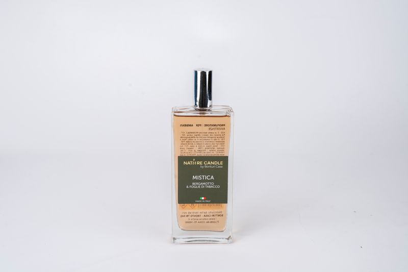 KALINDRA | Bonturi. Raumspray-Düfte der E2Senza-Linie. Mystisch: Bergamotte und Tabakblätter. 100 ml / 3,38 fl oz