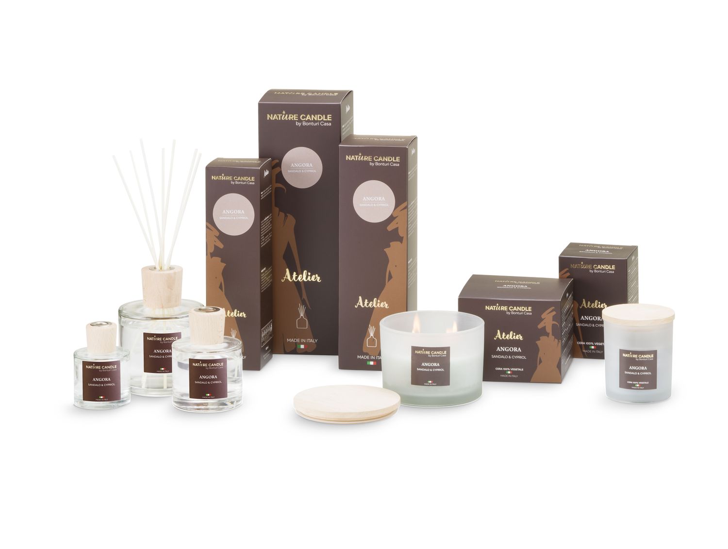 KALINDRA | Bonturi. Atelier line room fragrances. Angora: Sandalwood &amp; Cypriol