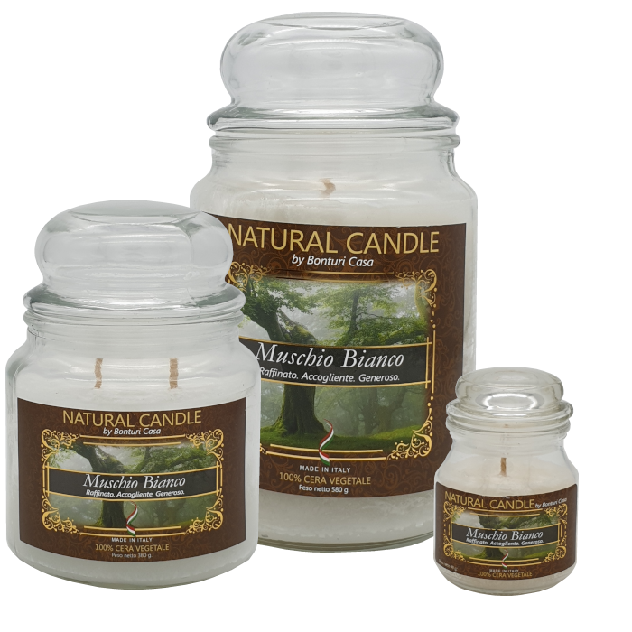 KALINDRA | Bonturi. Gourmet Line: Jar Candles. White Musk