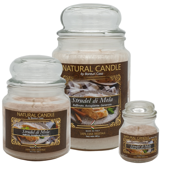 KALINDRA | Bonturi. Gourmet Line: Jar Candles. Apple Strudel