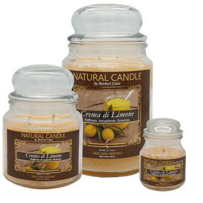 KALINDRA | Bonturi. Gourmet Line: Jar Candles. Lemon cream