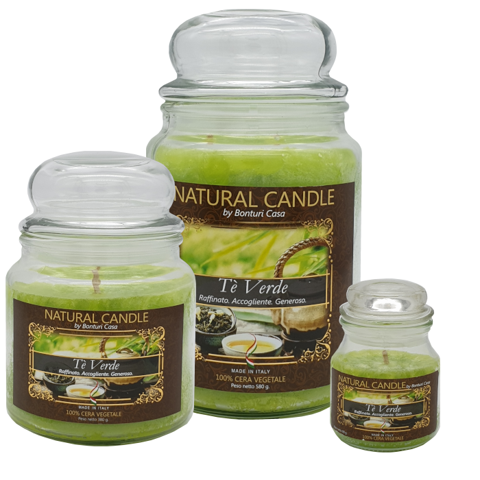 KALINDRA | Bonturi. Gourmet Line: Jar Candles. Green tea
