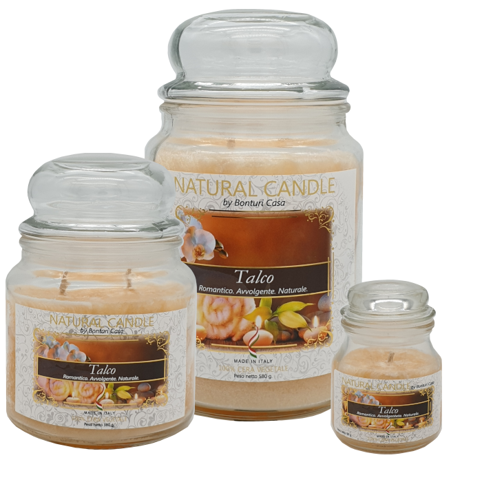 KALINDRA | Bonturi. Romantic Line: Jar Candles. Talc