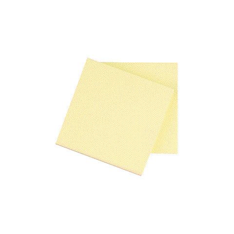 Foglietti riposizionabili Q-Connect 63 g/m giallo 76x76 mm 12 blocchetti da 100 ff - KF10502