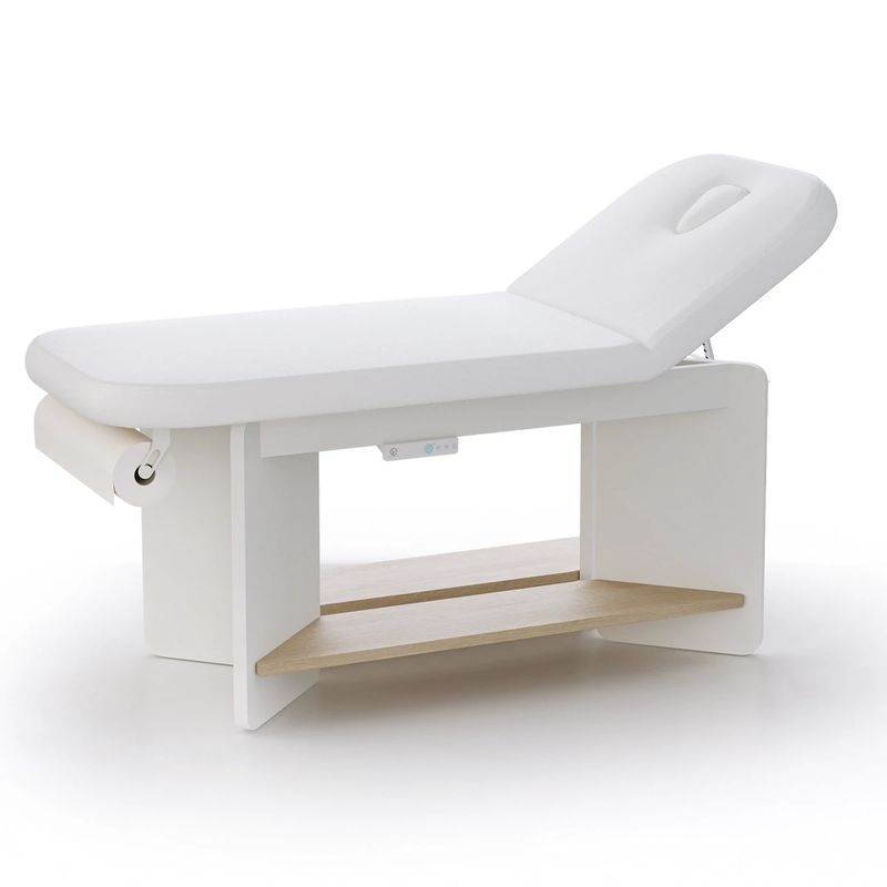 BLUE FARM | Vismara. Vis. Wooden massage table and skai mattress