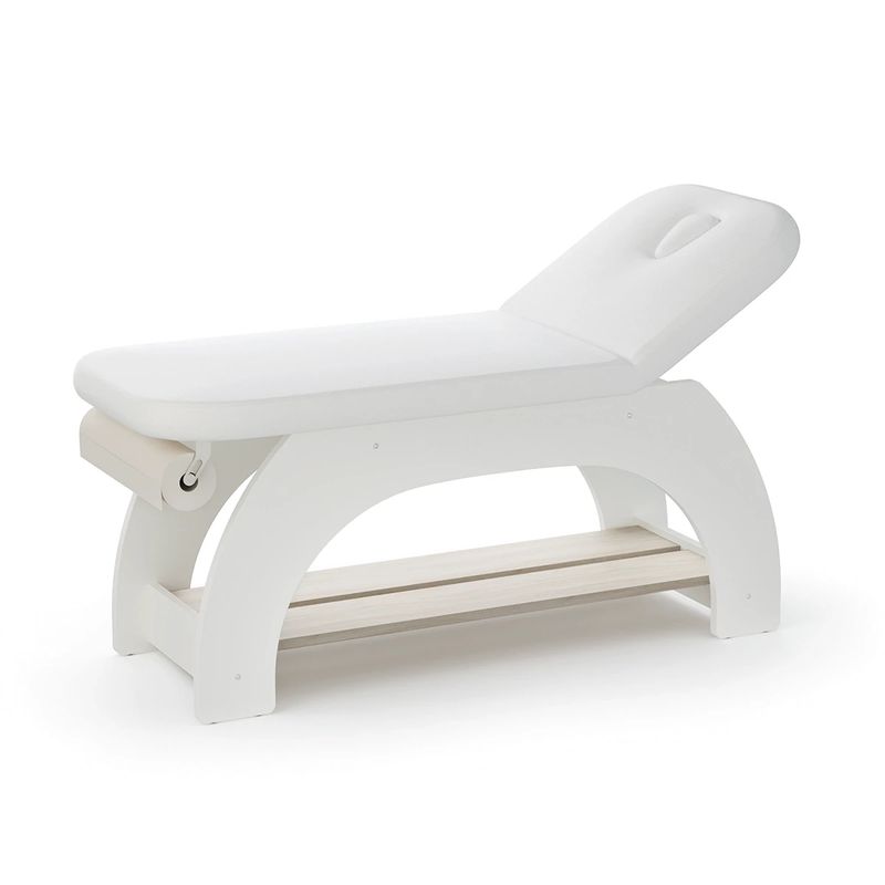 BLUE FARM | Vismara. Made. Wooden massage table and skai mattress