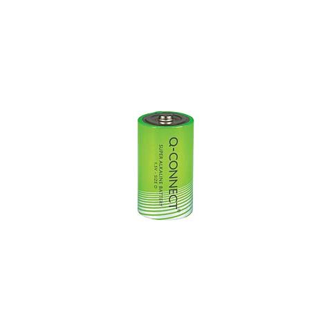 Batteria alcalina Q-Connect D/LR20 1.5 V - conf. 2 pz - KF00491