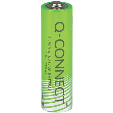 Batteria alcalina Q-Connect AA/LR6 1.5 V - conf. 4 pz - KF00489