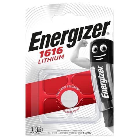 Batteria al litio a bottone Energizer Lithium BP1 - CR1616 E300843903