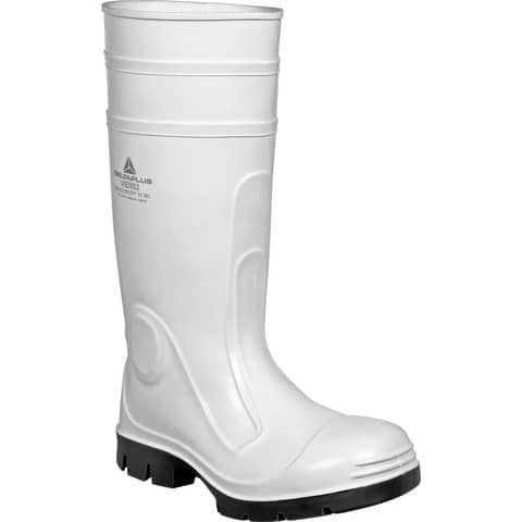 Stivali da lavoro DELTA PLUS Viens 2 - PVC doppia iniezione bianco - 42 - VIEN2BC42