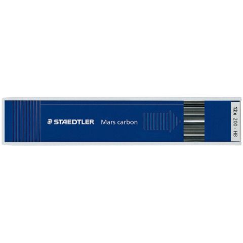 Astuccio 12 mine 2H Staedtler Mars Carbon 200 - 200-2H