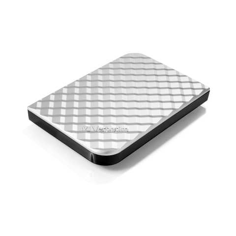 Hard Disk Esterno Verbatim Store &#39;n&#39; Go USB 3.0 1 TB argento - 53197