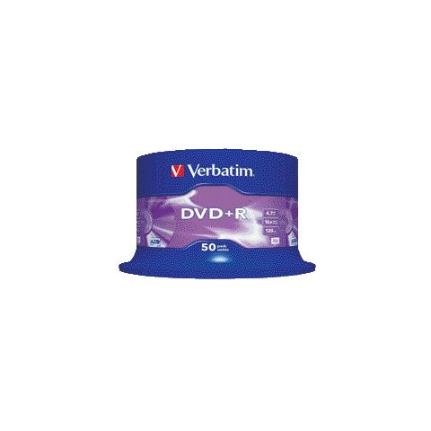 DVD+R Verbatim 16x 4,7 GB Spindle Case da 50 dvd - 43550