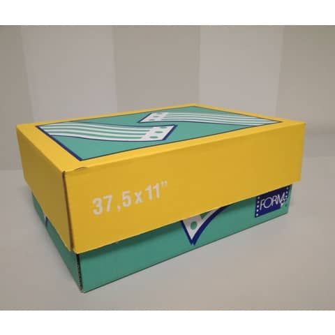 Moduli continui lettura facilitata Form 60 g/m piste fisse bianco/azzurro scat 2000 moduli-13145018