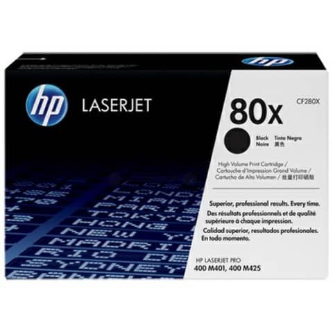 Toner alta capacit 80X HP nero  CF280X
