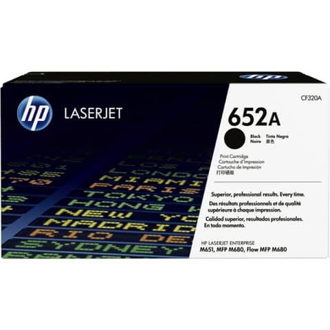 Toner 652A HP nero  CF320A