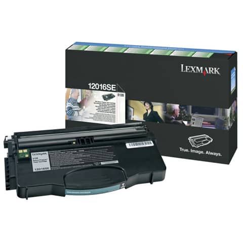 Toner return program Lexmark nero  12016SE