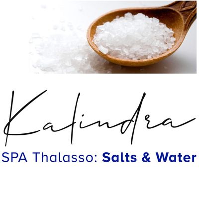 Salt, salts, waters, bandages, peelings and saline products