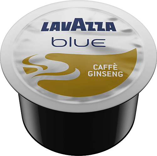 BLUE FARM | Lavazza Blue. Ginseng Coffee Capsules. Packs of 50 pieces.