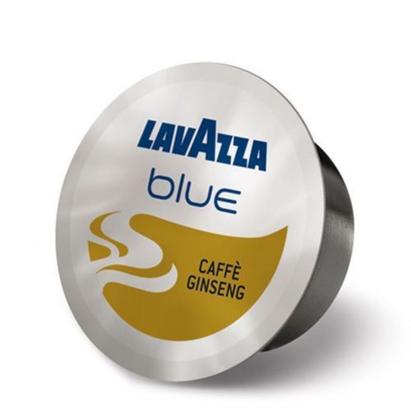 BLUE FARM | Lavazza Blue. Ginseng Coffee Capsules. Packs of 50 pieces.