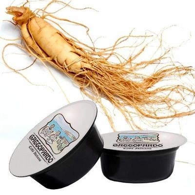 BLUE FARM | Lavazza A modo mio. Ginseng. Compatible capsules "Toda" in packs of 16 pieces.